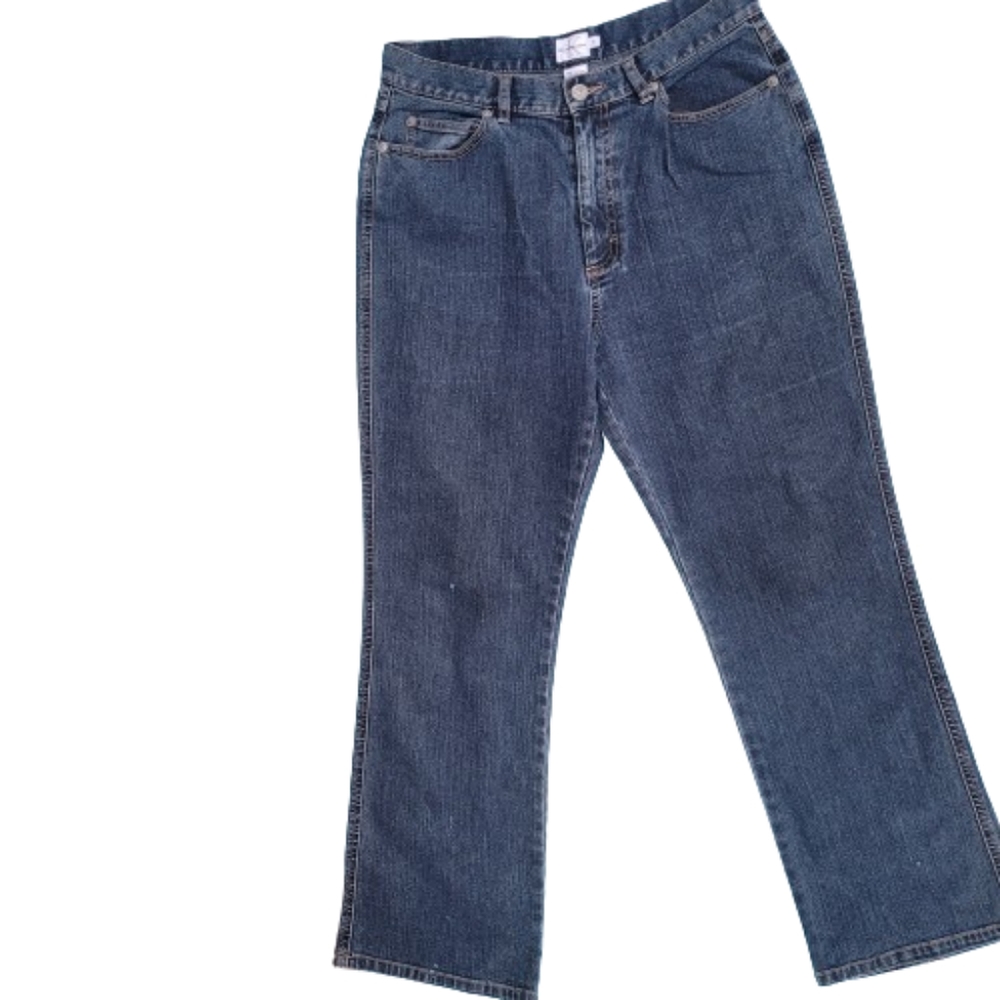 Calvin Klein Jeans Women's Denim High Rise Moms Jeans Sz 10